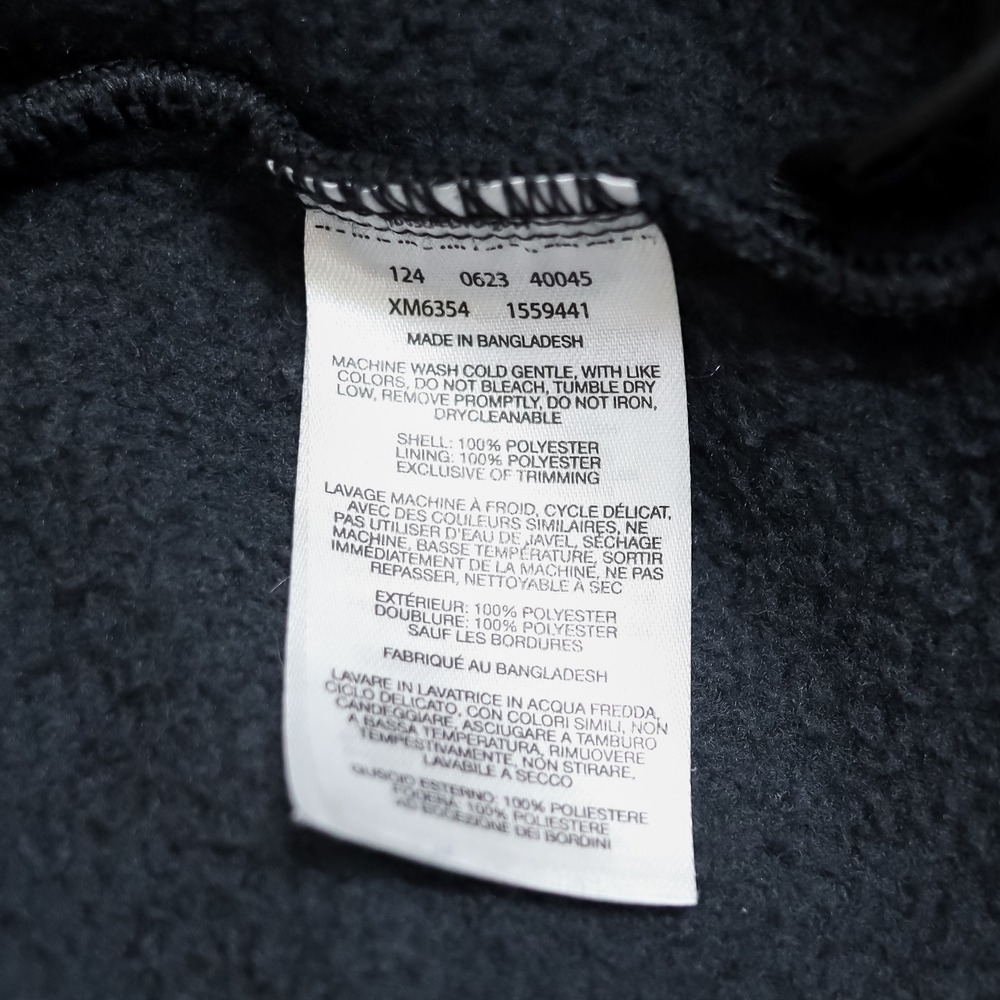 Columbia Fleece Jacket Mens XL Black Full Zip Mock Neck XM6354 Outdoor Soft - Picture 8 of 11